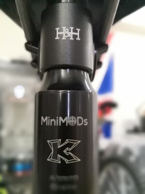 Brompton Seatpost Groovy Anti-Slip (MiniMODs) x Pentaclip (H&amp;H)