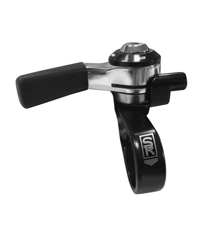 Brompton Birdy Bicycle indexed 3 speed thumb shifter handlebar LEFT w 1.45m cable (SunRace)