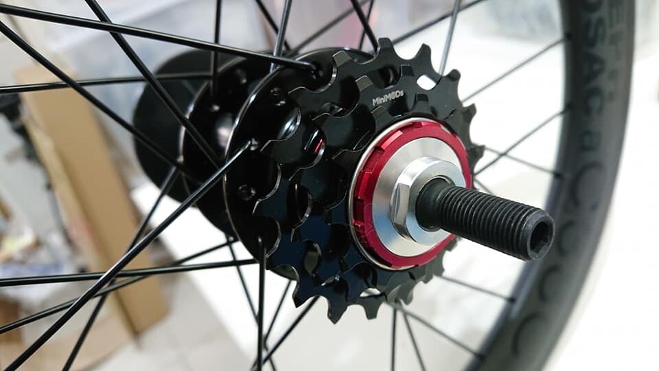 Brompton X3 Cog Set: 11/14/17T (MiniMODs)