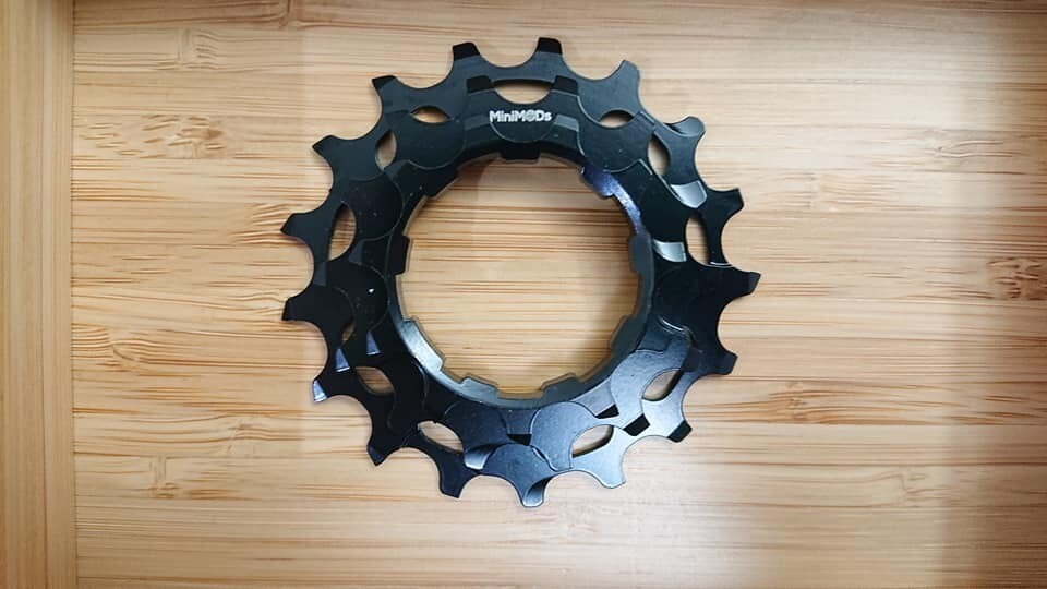 Brompton X3 Cog Set: 11/14/17T (MiniMODs)