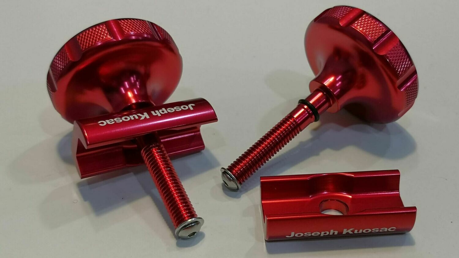 Ergonomic Knob type hinge clamp set for Brompton (Joseph Kuosac)