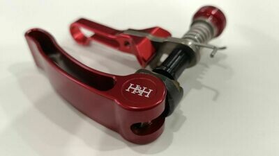 CNC Machined QR Seatpost Clamp Hollow Version / Optional Frame hook for Brompton (H&amp;H)