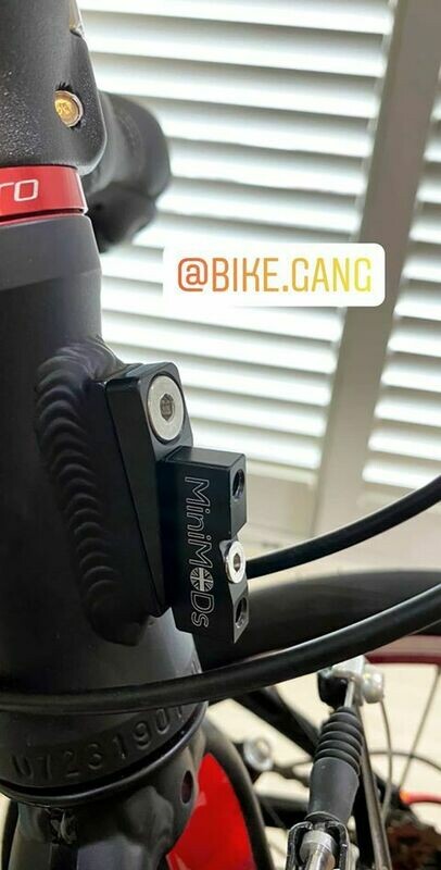 Front Carrier Block adaptor Brompton to Dahon fnhon CRIUS Tern Bickerton Freeel Vello Legend V.2 (MiniMODs)