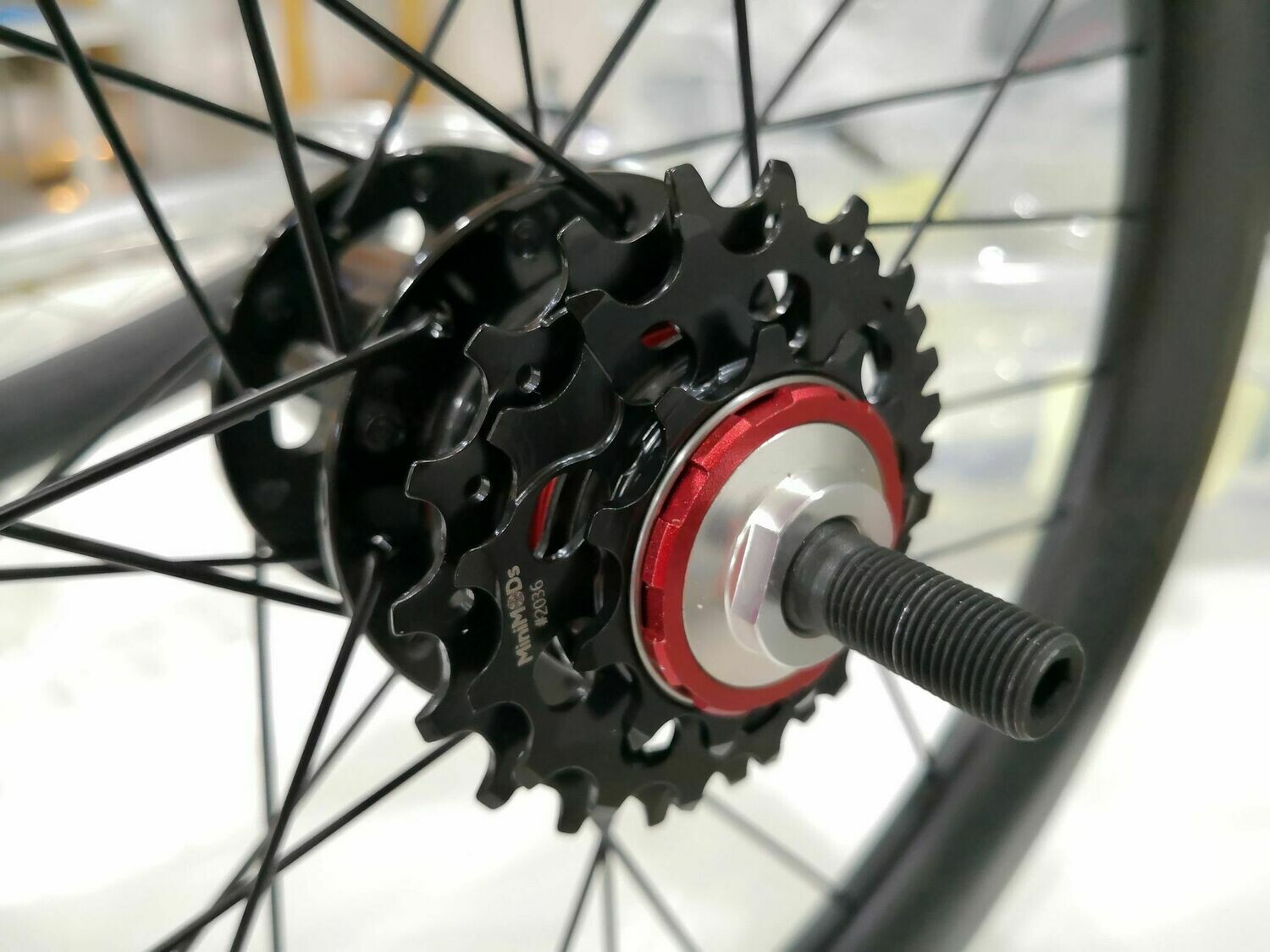 Brompton X2+1 Unibody Cog Set Thumb Shifter Barrel nut Kit (MiniMODs) 2S->3S or 6S->9S