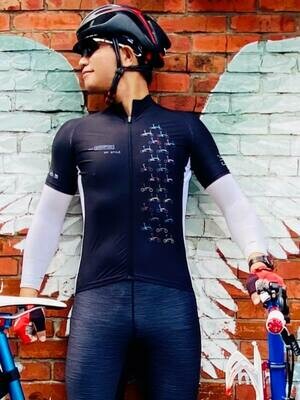 Brompton inspired Limited Chronicle / Black White Unisex Jersey  (AKING)