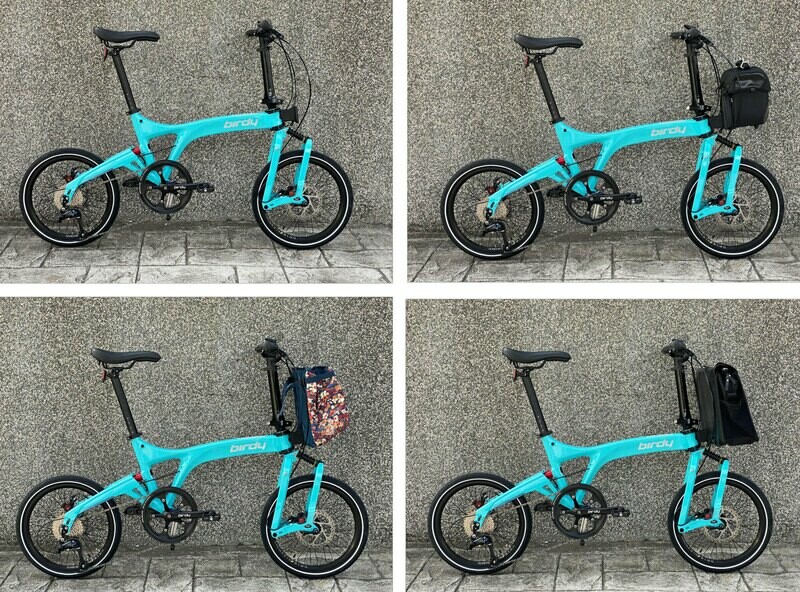Front Carrier Block for Brompton Bag Lug Adapter for BIRDY  (H&amp;H)