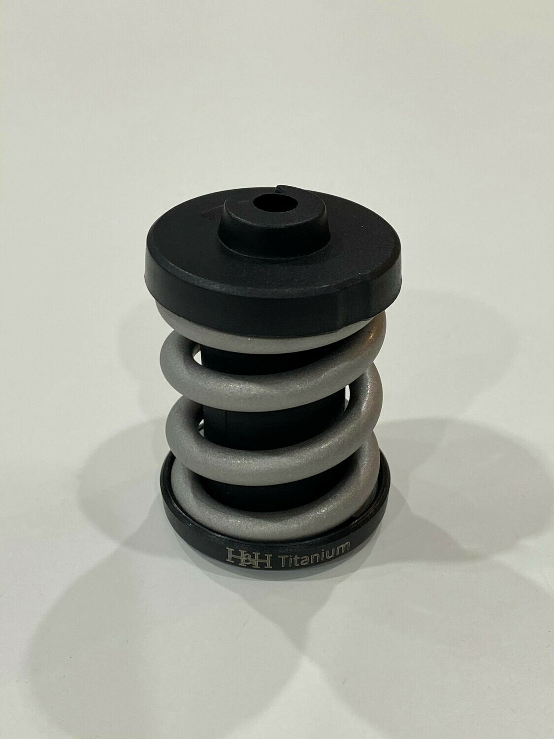Brompton titanium round spring rear shock suspension ID2 (H&amp;H), Colour: Grey
