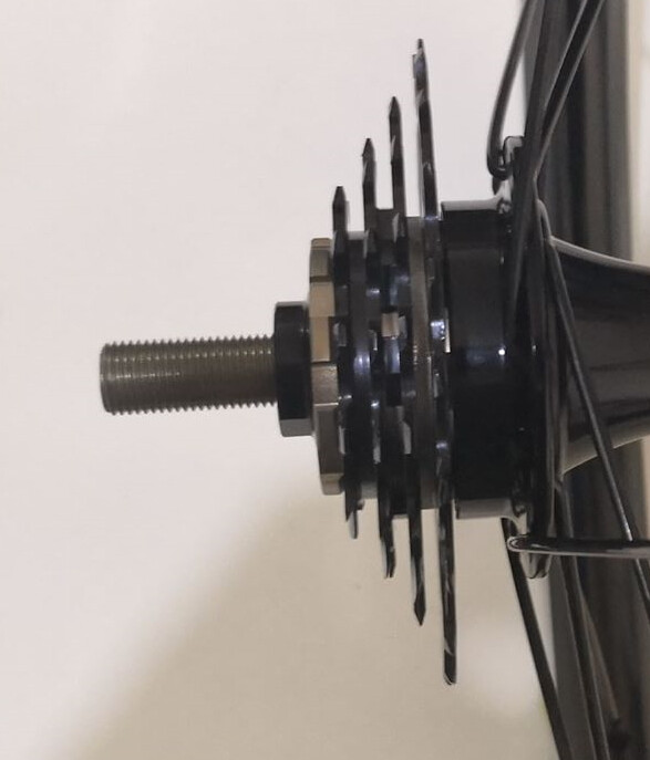 4 Speed Rear Hub for CLine Brompton with Ceramic Bearing 28 Holes (MiniMODs)