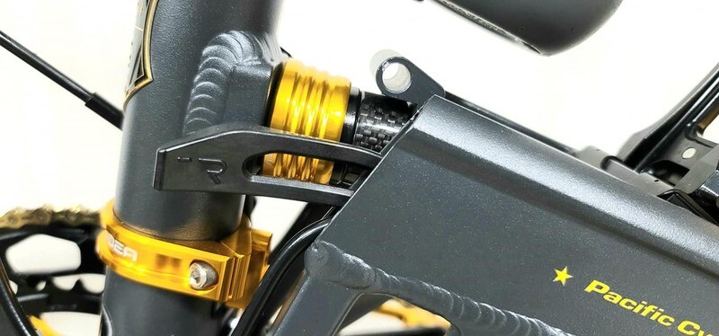 Birdy carbon ultra strong rear frame hook for New Generation Birdy (RIDEA)