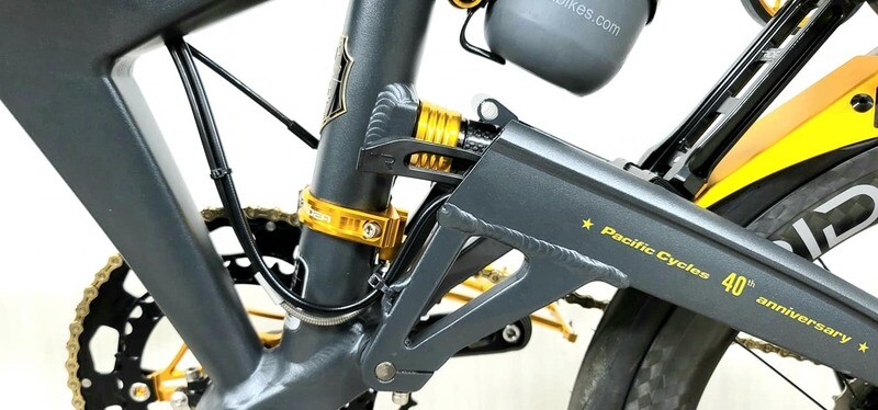 Birdy carbon ultra strong rear frame hook for New Generation Birdy (RIDEA)