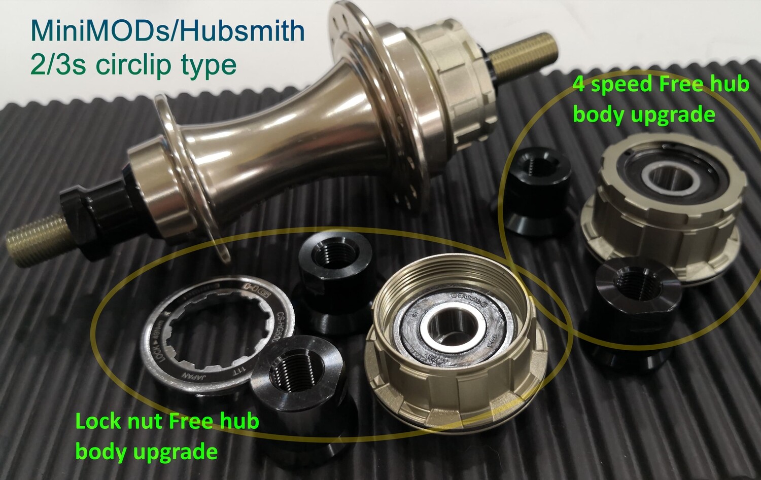 4 Speed X4 Brompton 2/3 speed upgrade kit (MiniMODs)