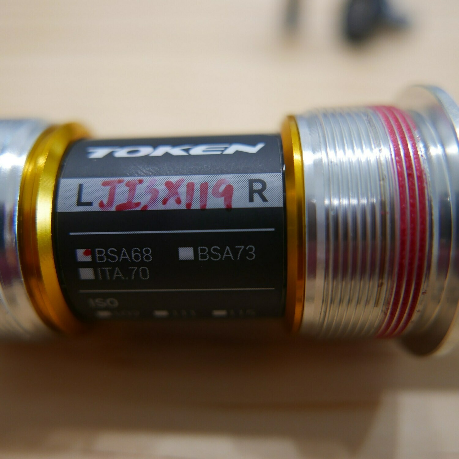 Premium Titanium Hollow Spindle Carbon Sleeve Ceramic Bearings