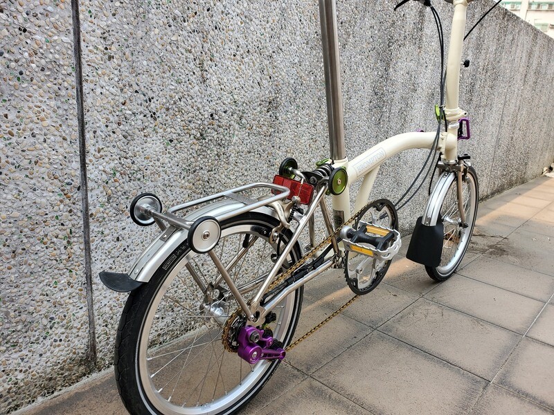 Brompton Titanium Q Mini Rear Rack Version 4 (H&amp;H)