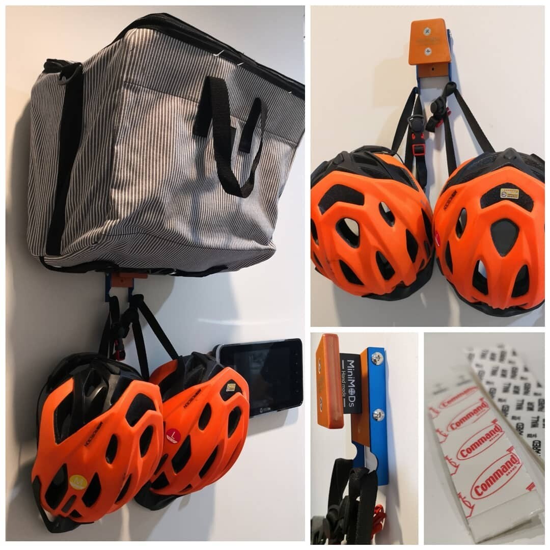 Brompton Bag Helmet Wall Hanger (MiniMODs)