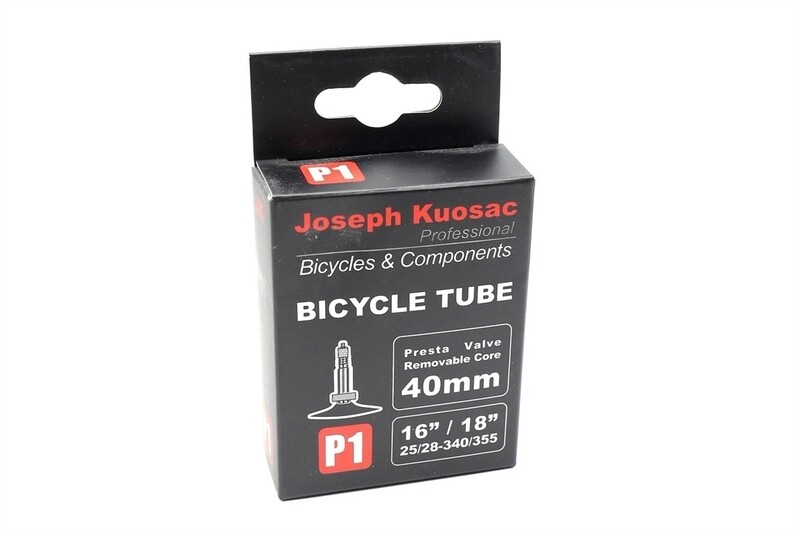 Bicycle Tube MiniVelo Birdy Moulton Brompton Tyrell 40mm Presta valve 16"/18" 25/28 340/355 (Joseph Kuosac)