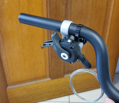 Brompton Stock Intergrated Thumb Shifter Mount Fixture Bracket (H&amp;H)