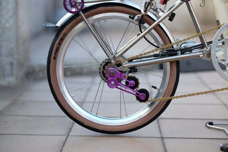 Brompton 349 Light Weight Wheelset 4 speed possible (H&amp;H)