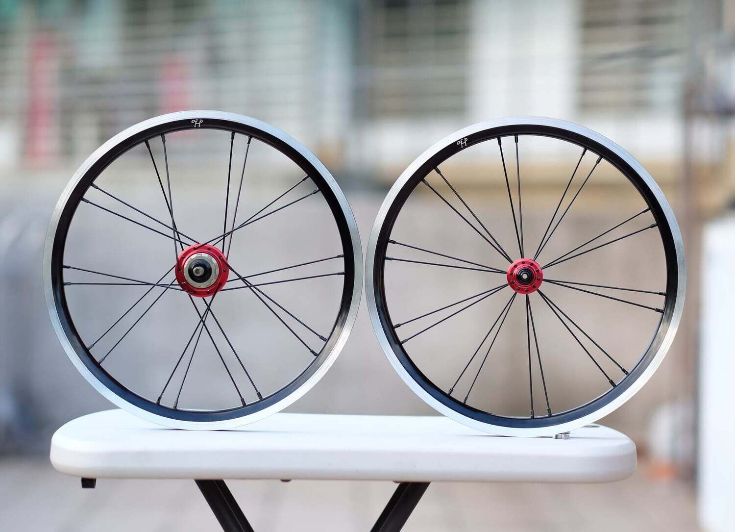 Brompton 349 Light Weight Wheelset 4 speed possible H H