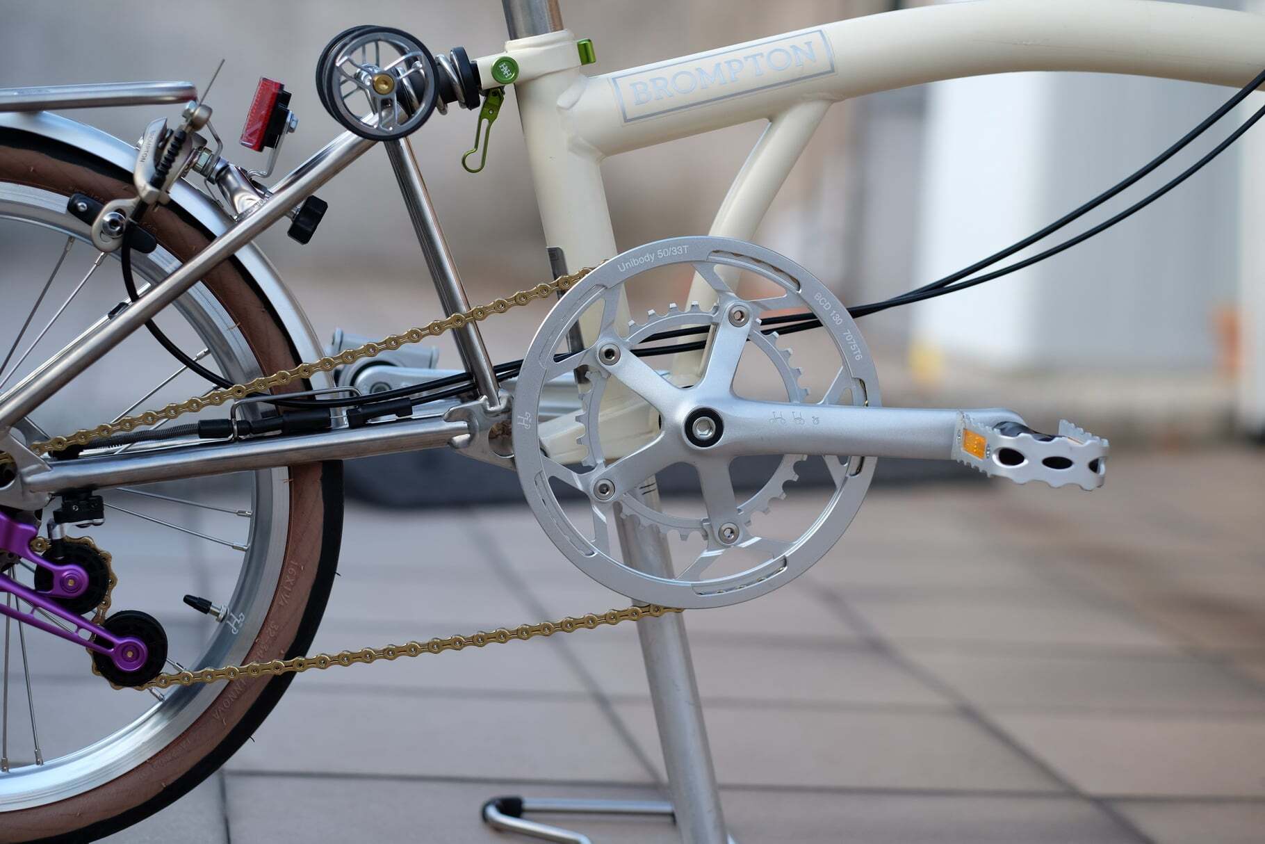 standard brompton chainring