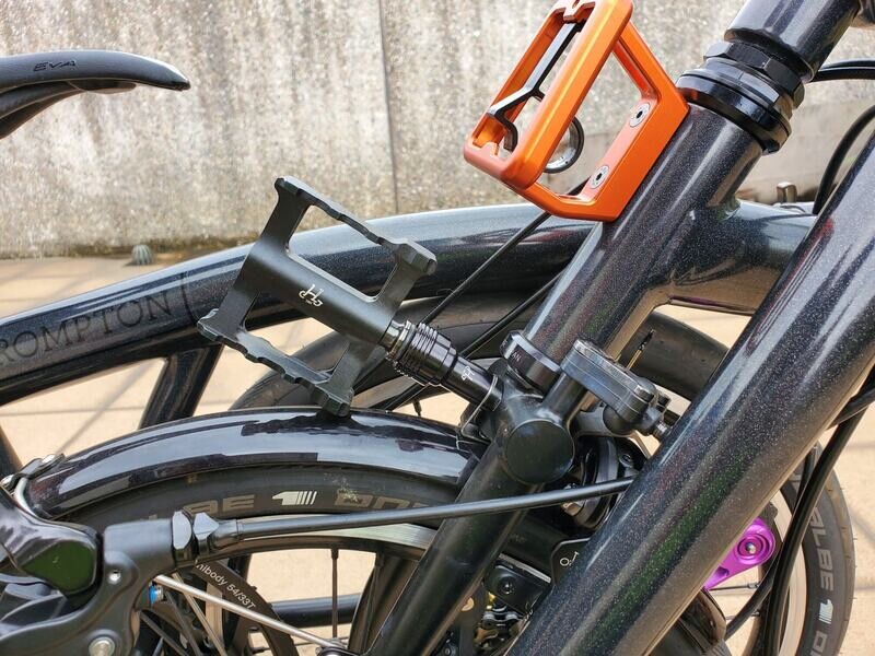 Brompton Detachable Titanium Spindle Pair Pedals (H&amp;H)
