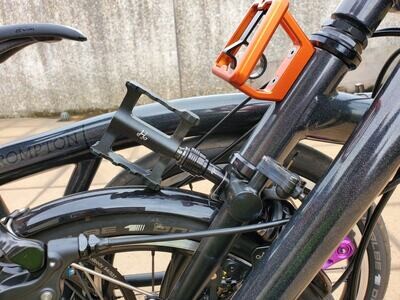 Brompton Detachable Titanium Spindle Pair Pedals (H&amp;H)