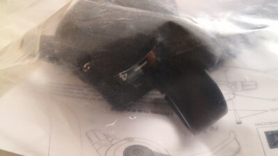Brompton 4 speed BLACK derailleur gear shifter with integrated brake lever as seen on P/T Line