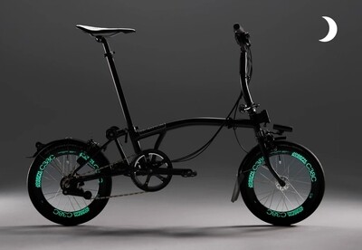 Brompton Racing Carbon Fiber Wheelset C38C Midnight Glow Edition WheelSet (Joseph Kuosac)