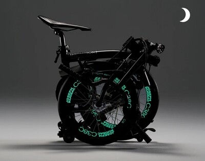 Brompton Racing Carbon Fiber Wheelset C38C Midnight Glow Edition WheelSet (Joseph Kuosac)