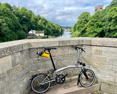 Brompton Water Bottle Pocket 3 points fasten (Niyol) Saddle Seatpost or Headtube Handlebar position