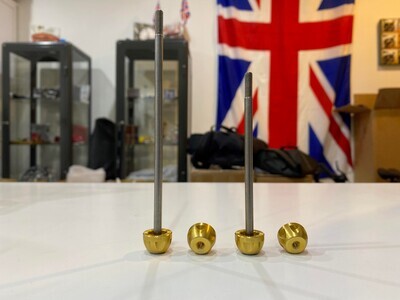 Wheel Spindles Skewers Axles Front &amp; Rear for P/T Line Brompton (H&amp;H)