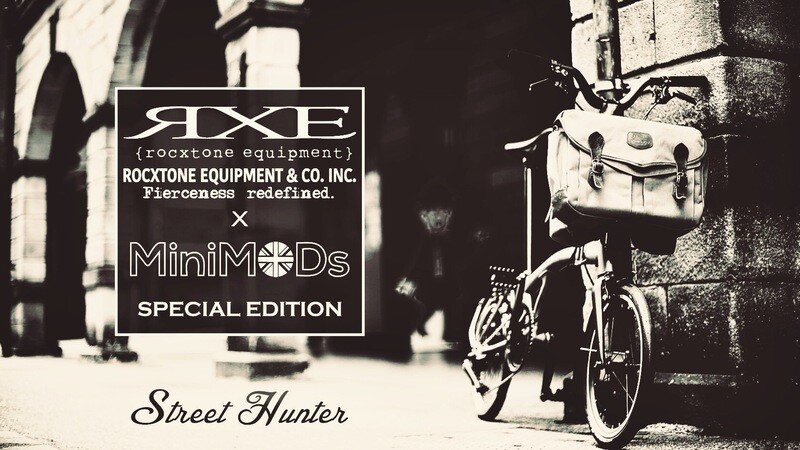 Street Hunter Brompton weather proof front bag (MiniMODs)