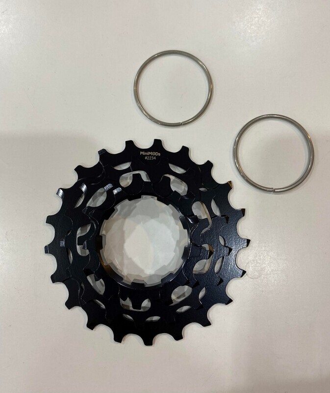 Cog Set X4 11/13/17/21T for Brompton 2/6 speed (MiniMODs) 
