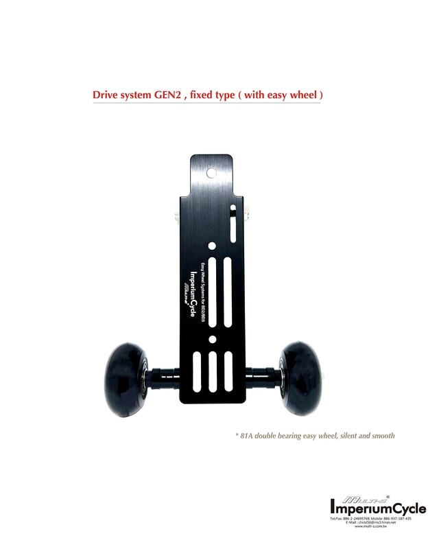 Birdy PORTER EASYWHEEL ROLLER Rack with Bottle cage screw holes function (Multi-S)