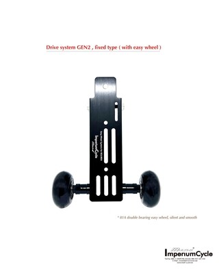 Birdy PORTER EASYWHEEL ROLLER Rack with Bottle cage screw holes function (Multi-S)