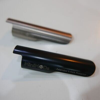 Rear Triangle Titanium Frame Guard Protector from Axle Hook or Chain Scratches (MiniMODs)