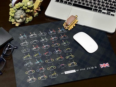 Limited & Special Chronicle Series / Barbour / Bear Grylls 3 folds Mouse Pad or Table Pad  (AKING)