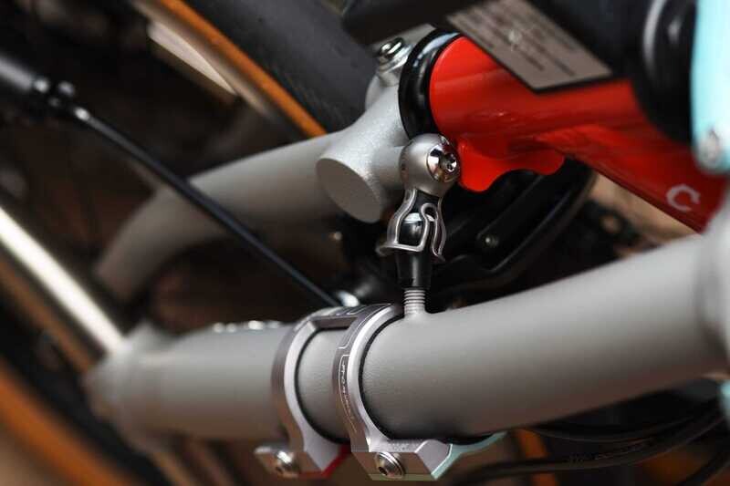 Octopus for Brompton Stem Catcher Clamp Set  Firm Grip (ColorPlus)