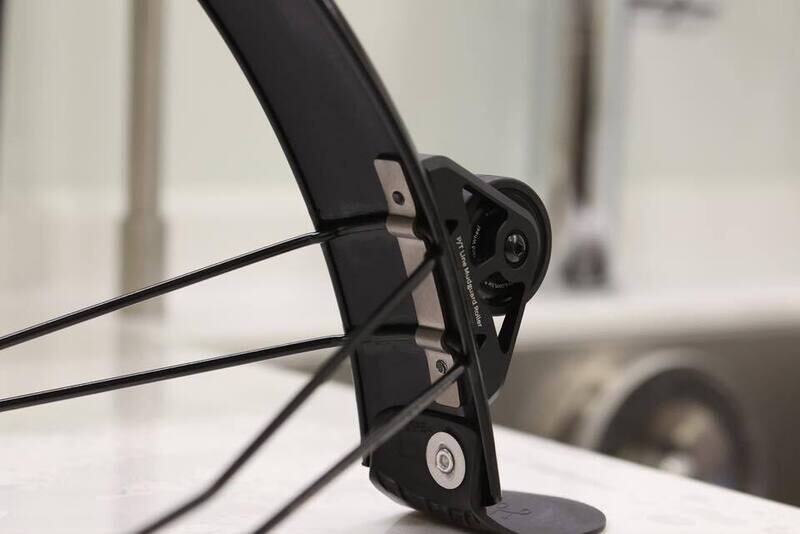 Titanium Rear Mudguard Stays for P/T Line Brompton (MiniMODs)