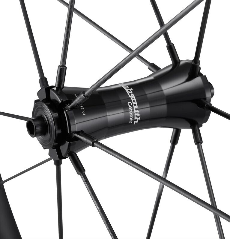 Carbon Rims / Spokes Ceramic Bearing Super light HS-Bumbee P. CC349 4~5SP(CE) for Brompton P/T Line (Hubsmith)