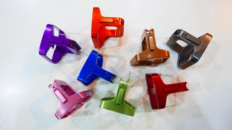 Push Down Release Unibody CNC Electroplated Front Carrier Block for Brompton (MULTI-S) Full Colour Limited