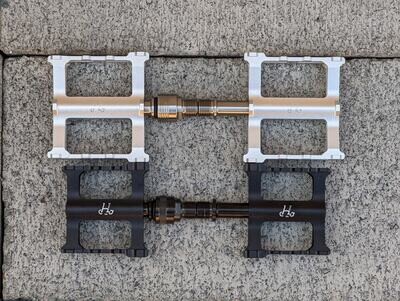 Brompton Detachable Titanium Spindle Pair Pedals (H&amp;H)