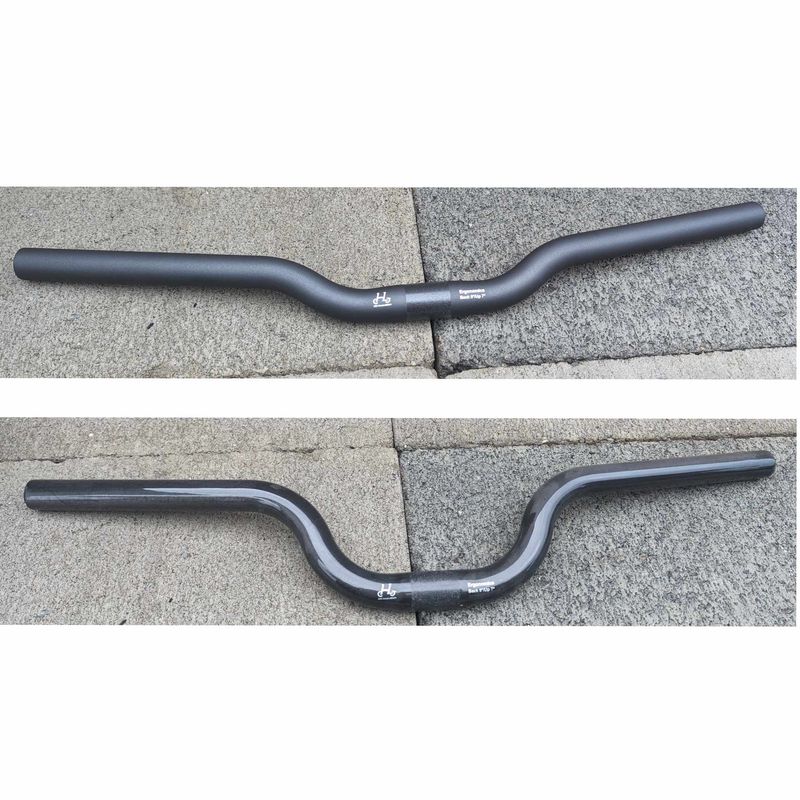 Brompton Carbon Fiber Ergonomic Riser M / Low rise / S type Handlebar (H&amp;H)