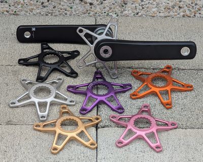 For Brompton T Line Spider 5 arms Direct Mount BCD 130 Spec Chainring (H&amp;H)