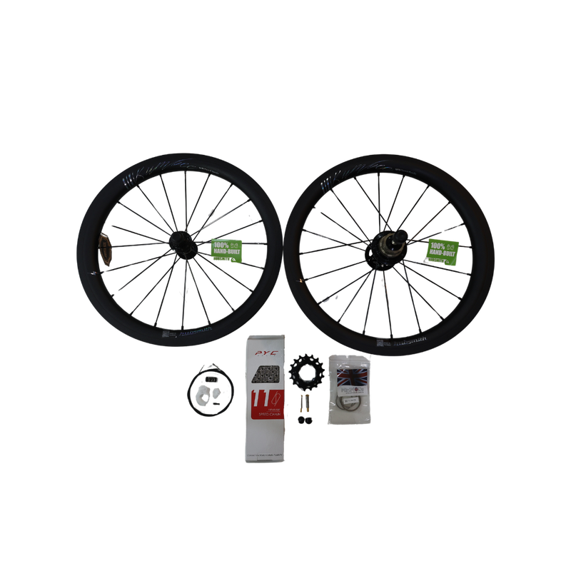 Brompton 2S to 3S WheelSet Upgrade (Hubsmith X MiniMODs)