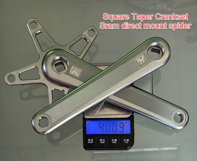 Square Taper Crank Set for Stock Brompton Bottom Bracket Chainring (H&amp;H)