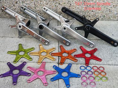 T47 Crank Set for Stock Bottom Bracket Chainring (H&amp;H)