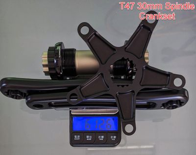 T47 Crank Set for Stock Bottom Bracket Chainring (H&amp;H)