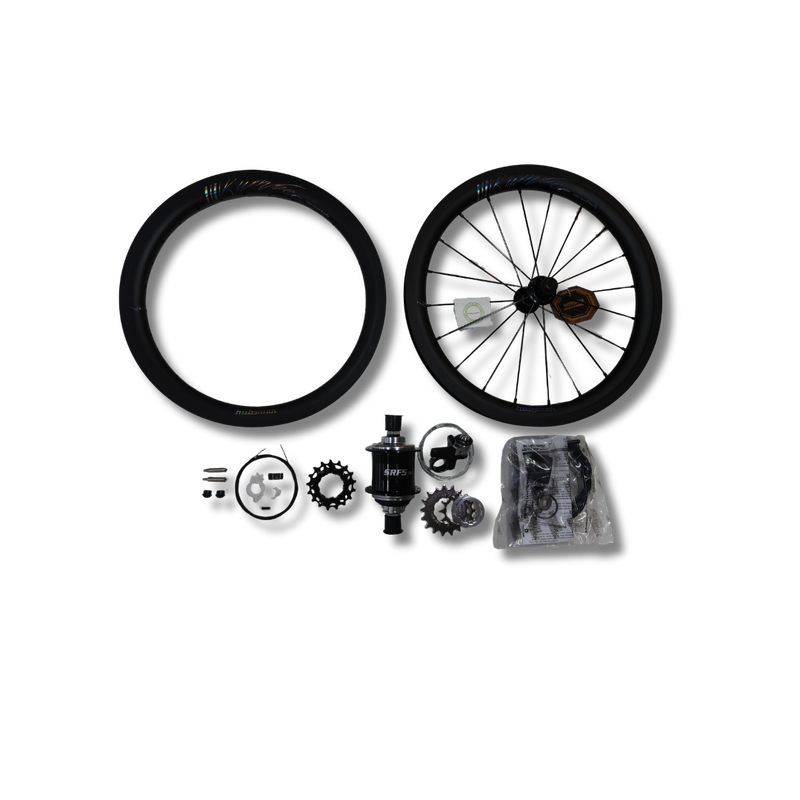 Brompton C Line 15-Speed or 10-Speed Wheelset Upgrade Kit