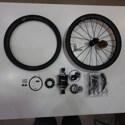 Brompton C Line 15-Speed or 10-Speed Wheelset Upgrade Kit