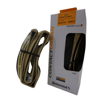 Continental Contact Urban Tire (16x1.35) - 349, Tyre: Cream Wall